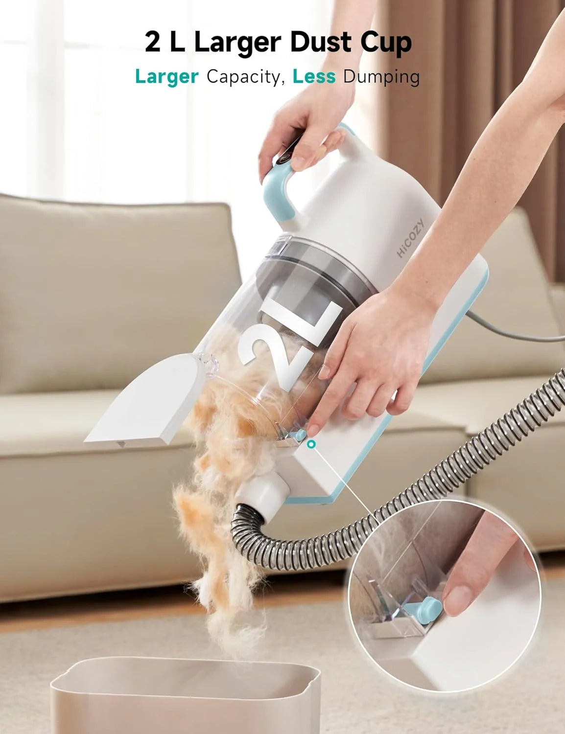 Luceati Pet Grooming Vacuum Kit