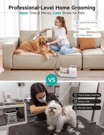 Luceati Pet Grooming Vacuum Kit